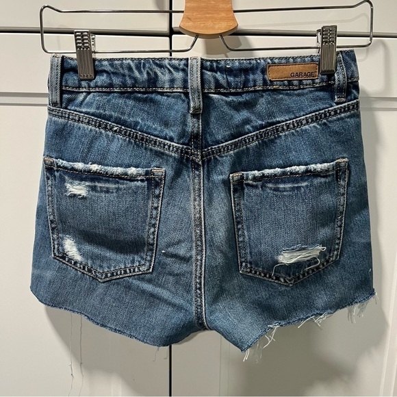 Garage Mom Cut Off Denim Shorts Sz 01 - Picture 2 of 10